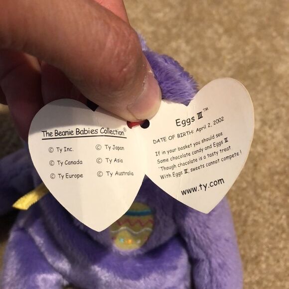 TY Eggs II Beanie Babies - Picture 7 of 8